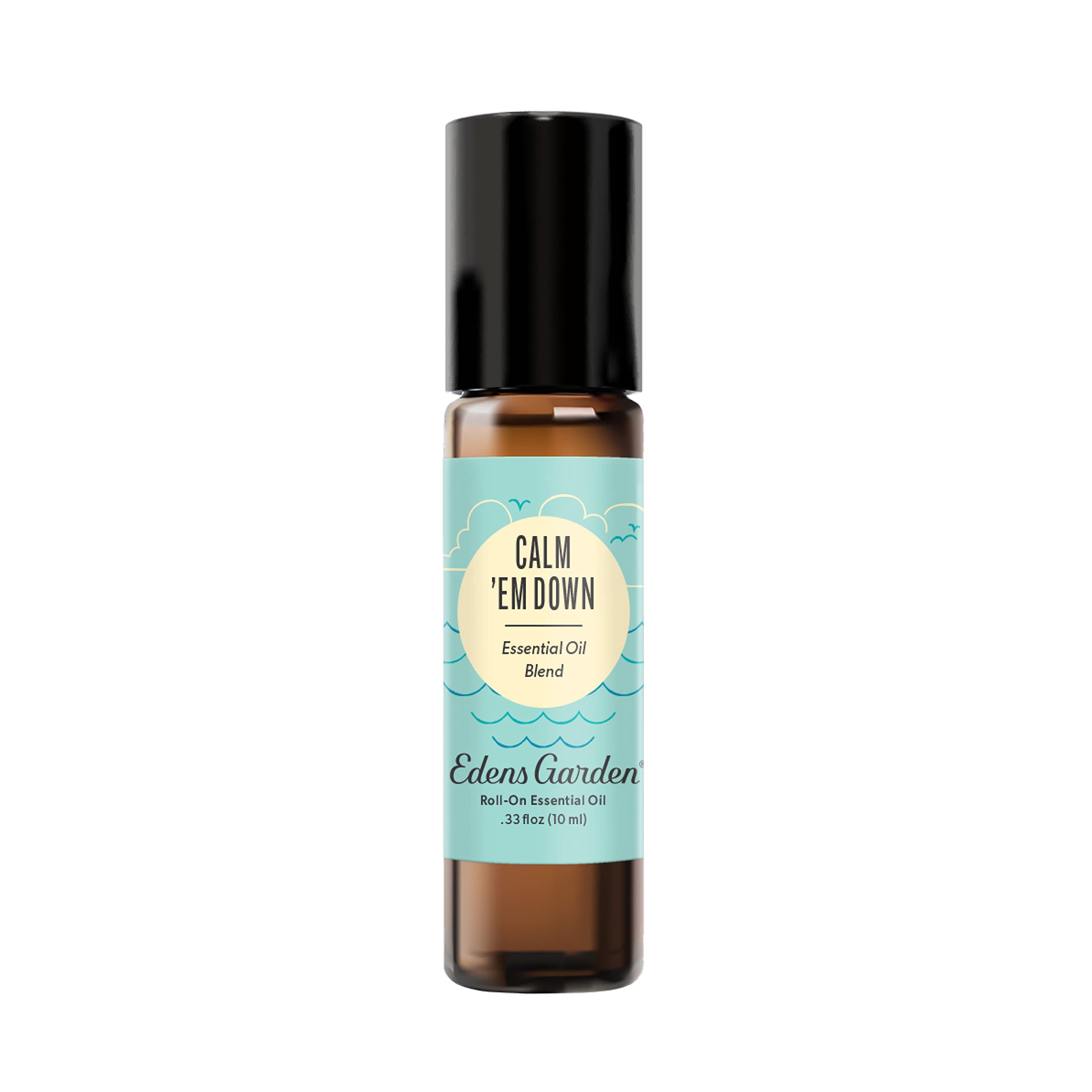 Edens Garden Calm 'Em Down Essential Oil Roll-On – 10 ml, Kid Safe