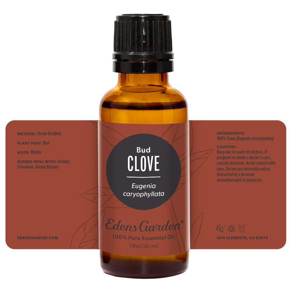 Edens Garden Clove Bud Essential Oil – 100% Pure, Premium Grade (30 ml)
