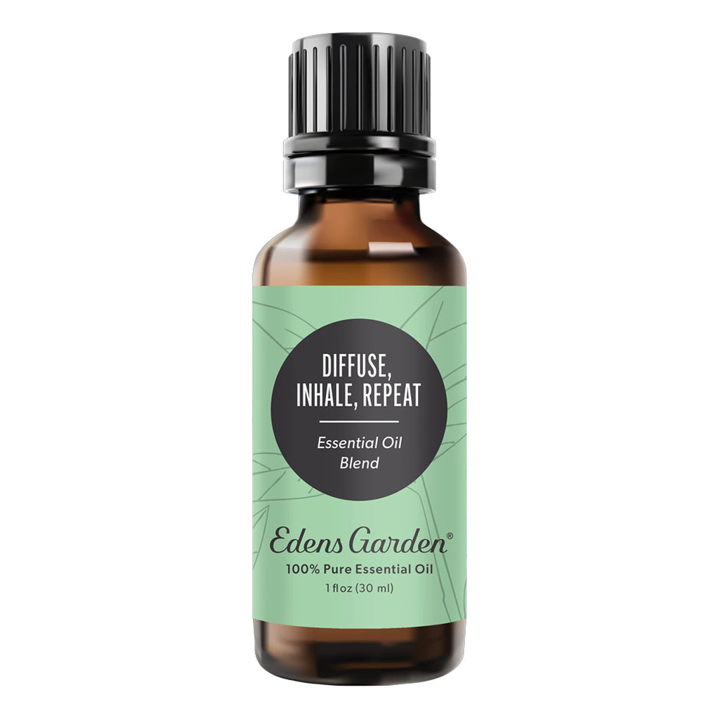 Edens Garden Diffuse Inhale Repeat Essential Oil Blend - 30 ml (1 fl oz) - 100% Pure Premium Grade