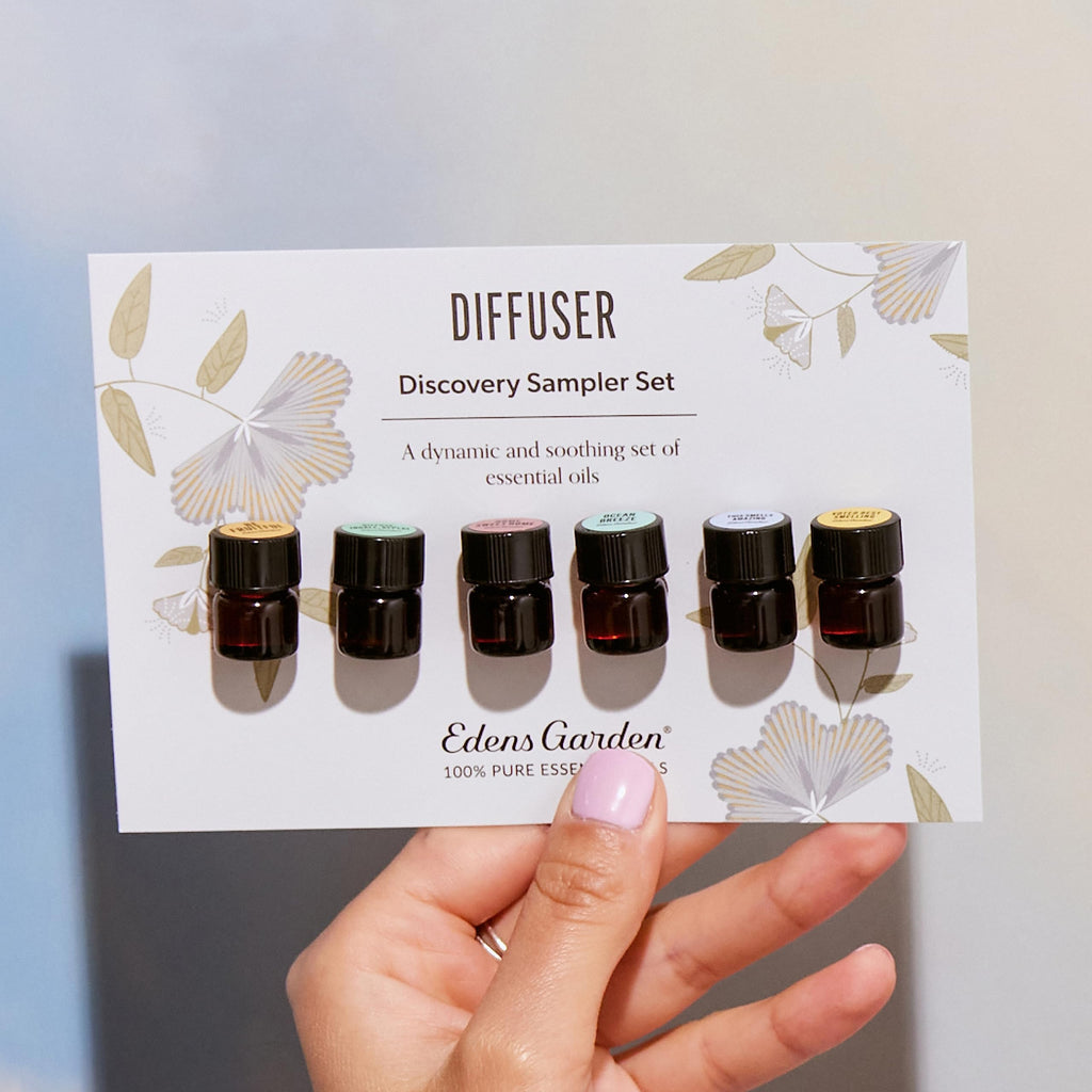 Edens Garden Diffuser Discovery 6 Set – 0.92 ml x 6 Pack, Therapeutic Grade