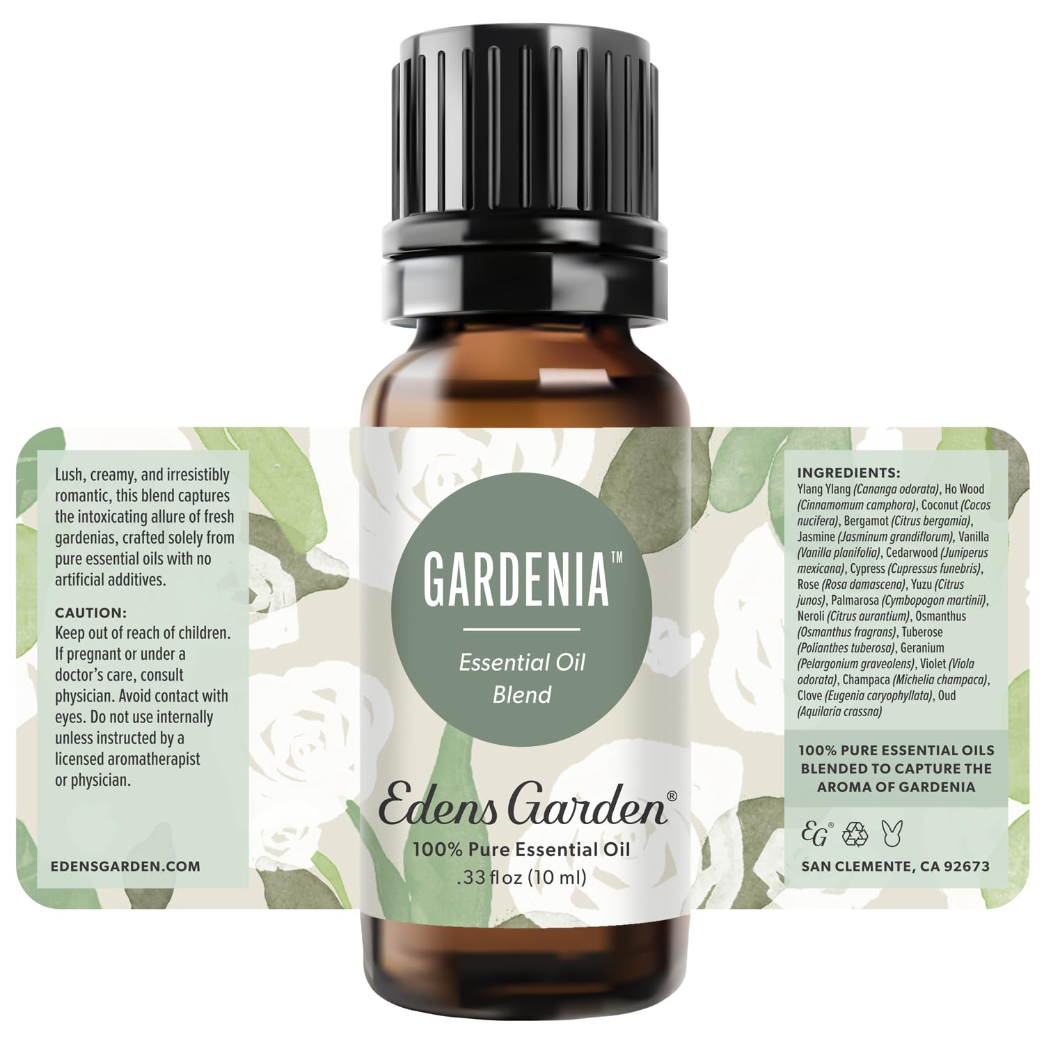 Edens Garden Gardenia Essential Oil Blend – 100% Pure Premium Grade, 10 ml
