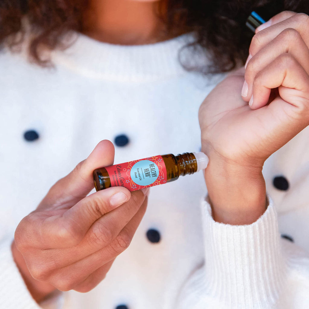 Edens Garden Healthy Hero OK for Kids Essential Oil Blend | 10 ml Roll-On, 100% Pure