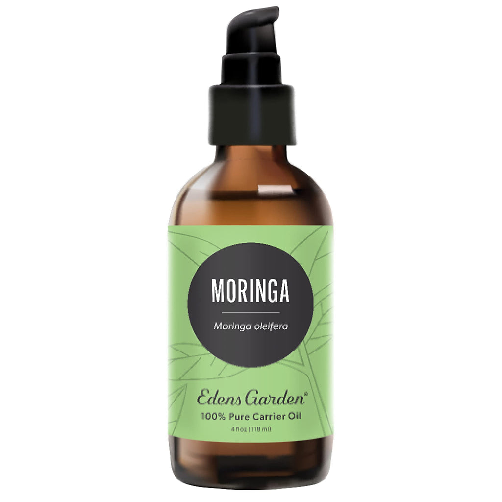 Edens Garden Moringa Carrier Oil – 100% Pure, Hexane Free (118 ml)