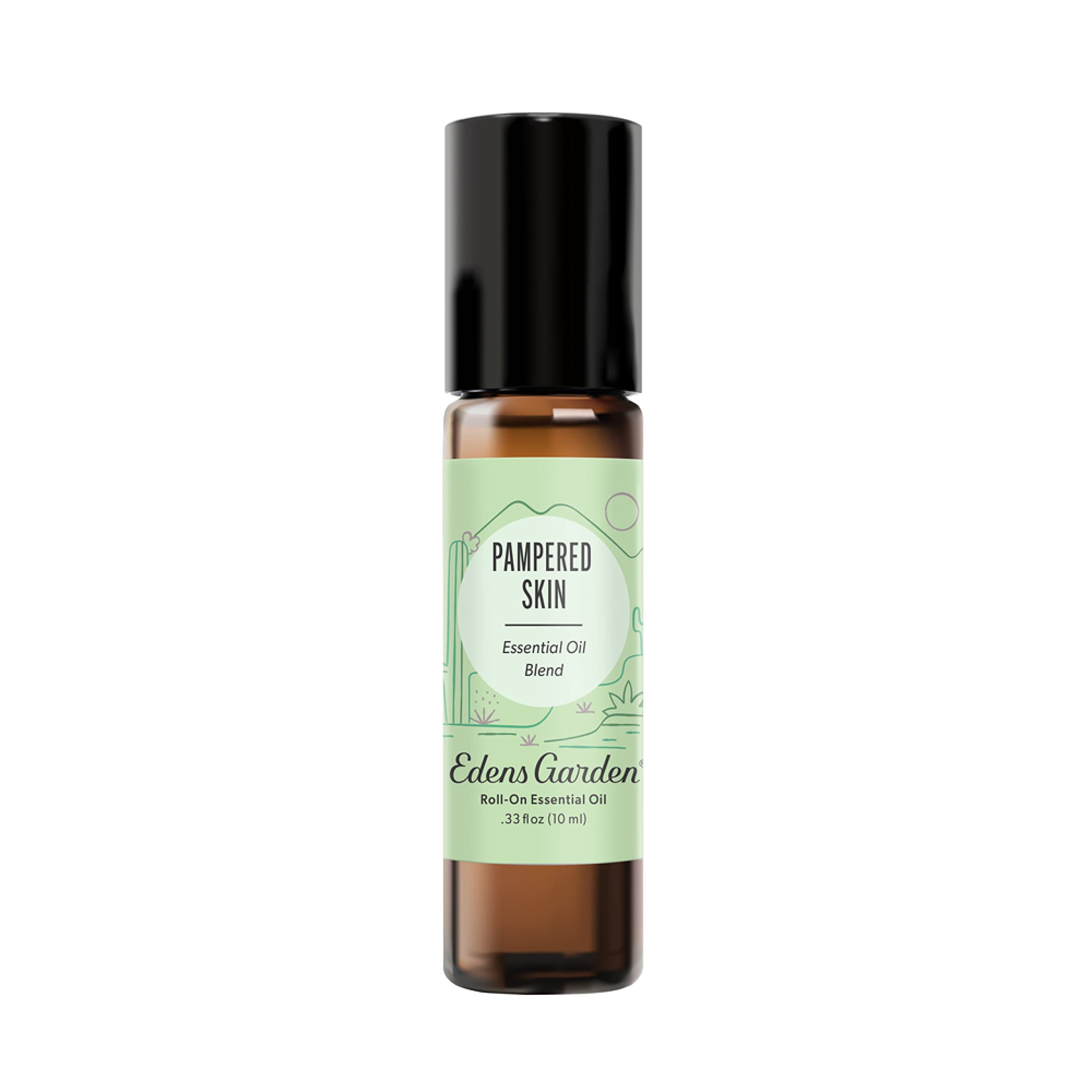 Edens Garden Pampered Skin Essential Oil Roll-On – 100% Pure, Premium Grade