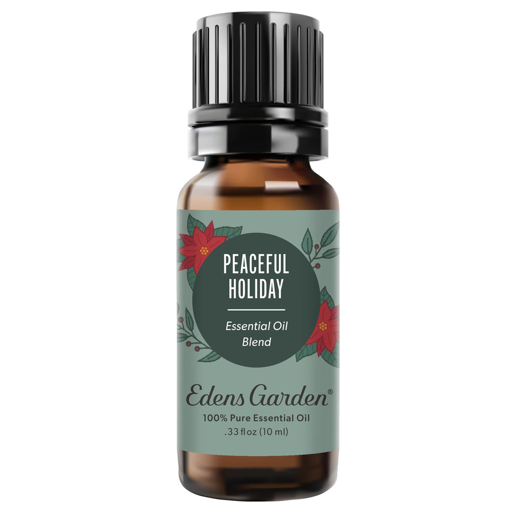 Edens Garden Peaceful Holiday Essential Oil Blend – 100% Pure Premium Grade, 10 ml