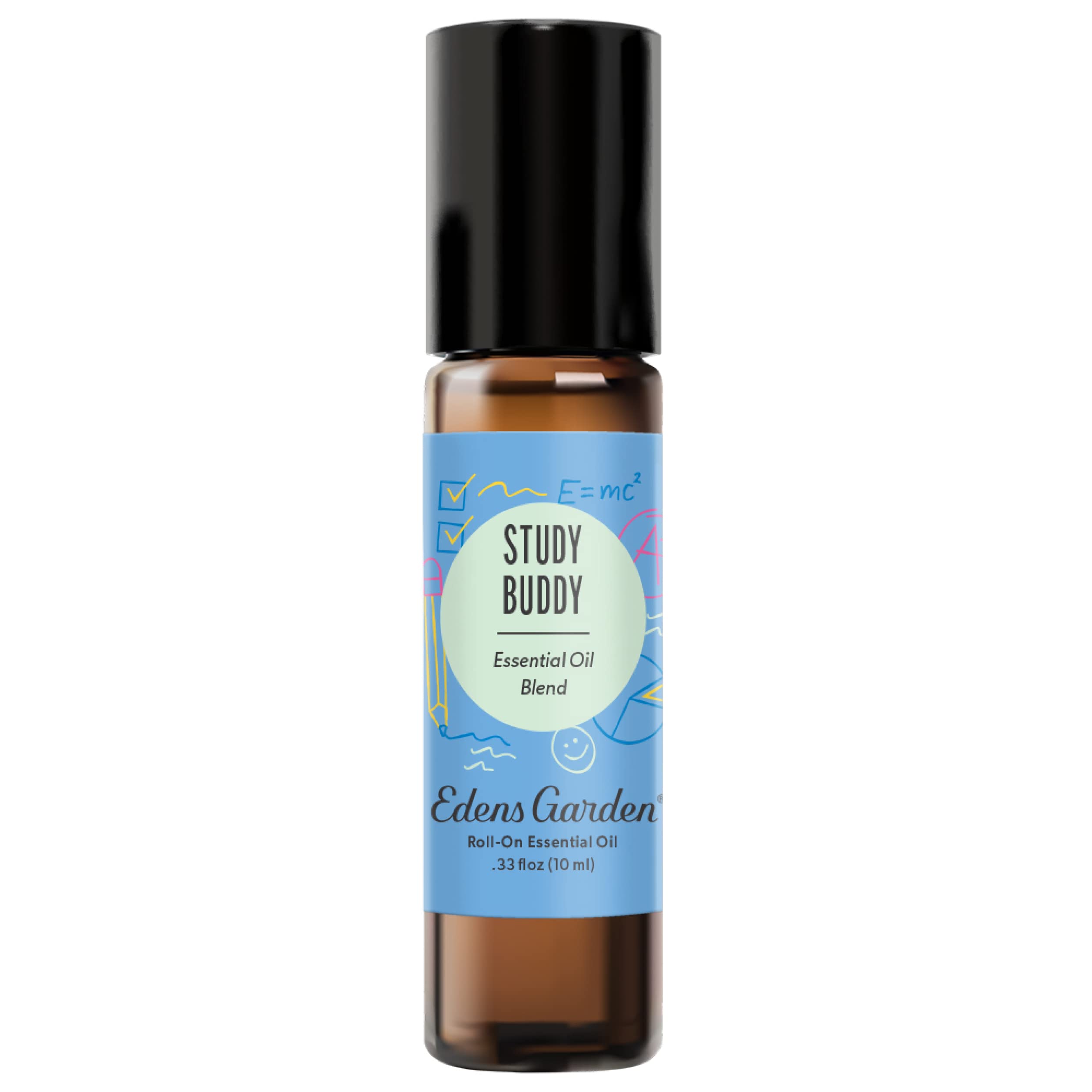 Edens Garden Study Buddy Essential Oil Roll-On Blend - 100% Pure Premium Grade - 10 ml