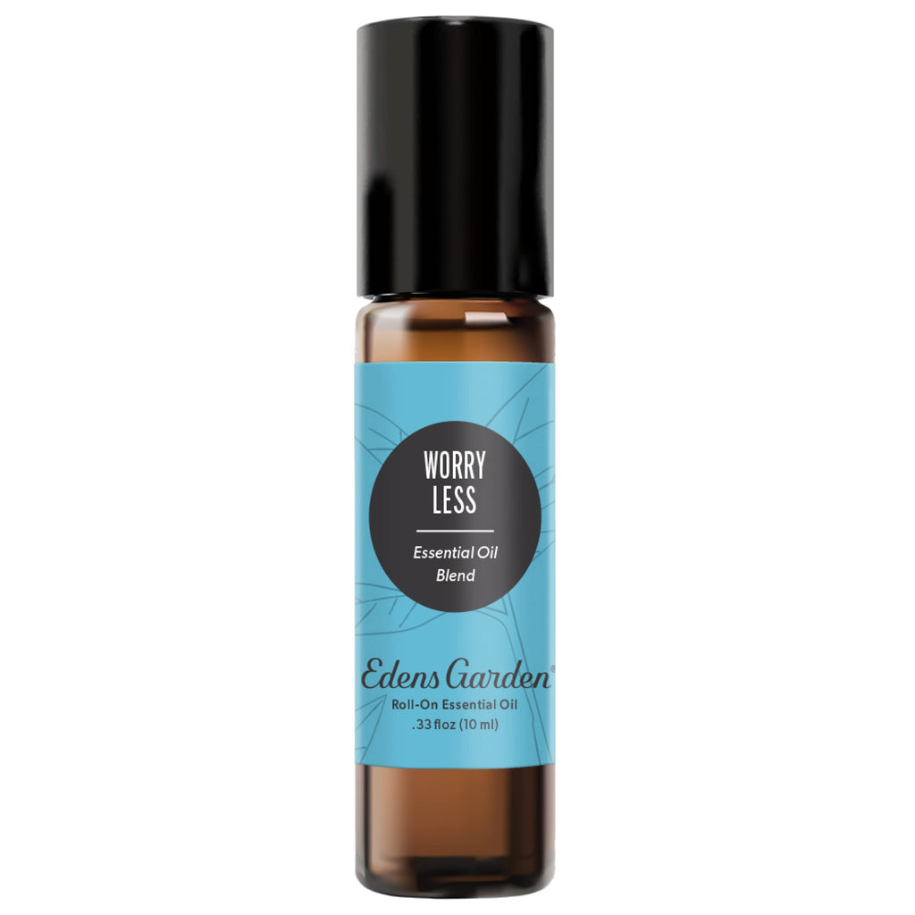 Edens Garden Worry Less Roll-On – 100% Pure Essential Oils, 10 ml