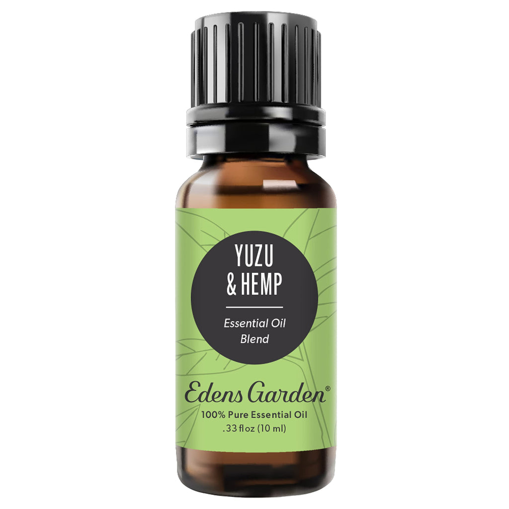 Edens Garden Yuzu & Hemp Essential Oil Blend – 100% Pure, Premium Grade, 10 ml