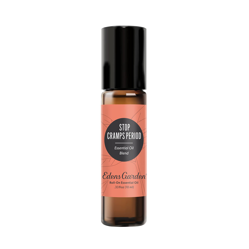 Edens Garden Stop Cramps Period Essential Oil Roll-On – Pre-Diluted 10 ml