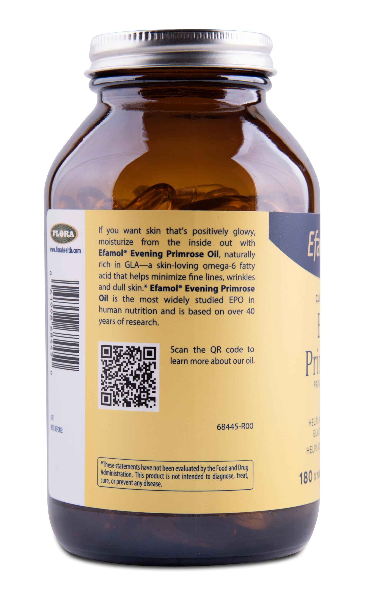 Efamol Pure Evening Primrose Oil 180 Softgels – Skin Hydration, Elasticity & Firmness