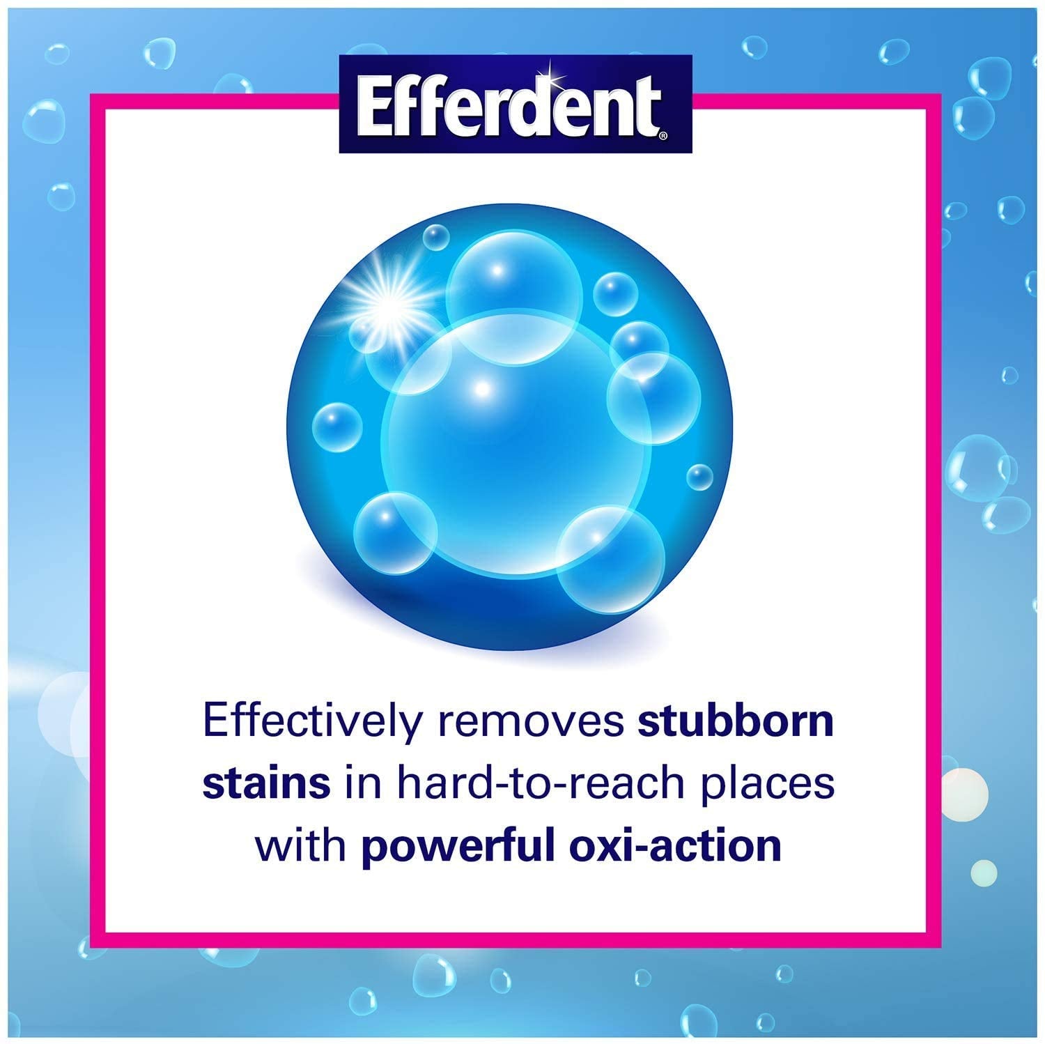 Efferdent Anti-Bacterial Denture Cleanser - 126 Count