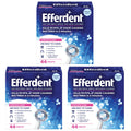 Efferdent Complete Clean Retainer & Denture Cleaner Tablets – 44 Count, Pack of 3