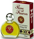 Ein Gedi Rose of Sharon Anointing Oil For Prayer 7.5 ml / 0.25 fl.oz., From The Land Of The Bible