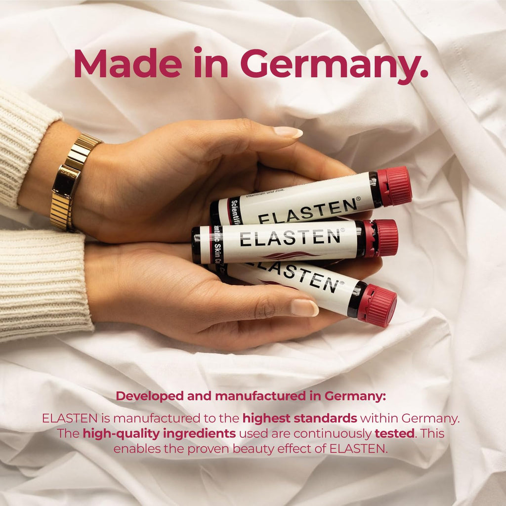 ELASTEN Clinically Tested Collagen Complex – Radiant Skin from Within (28 Ampoules)