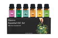 Elaunva Essential Oils Set - 100% Pure & Natural, 6 Scents, 10ml Each