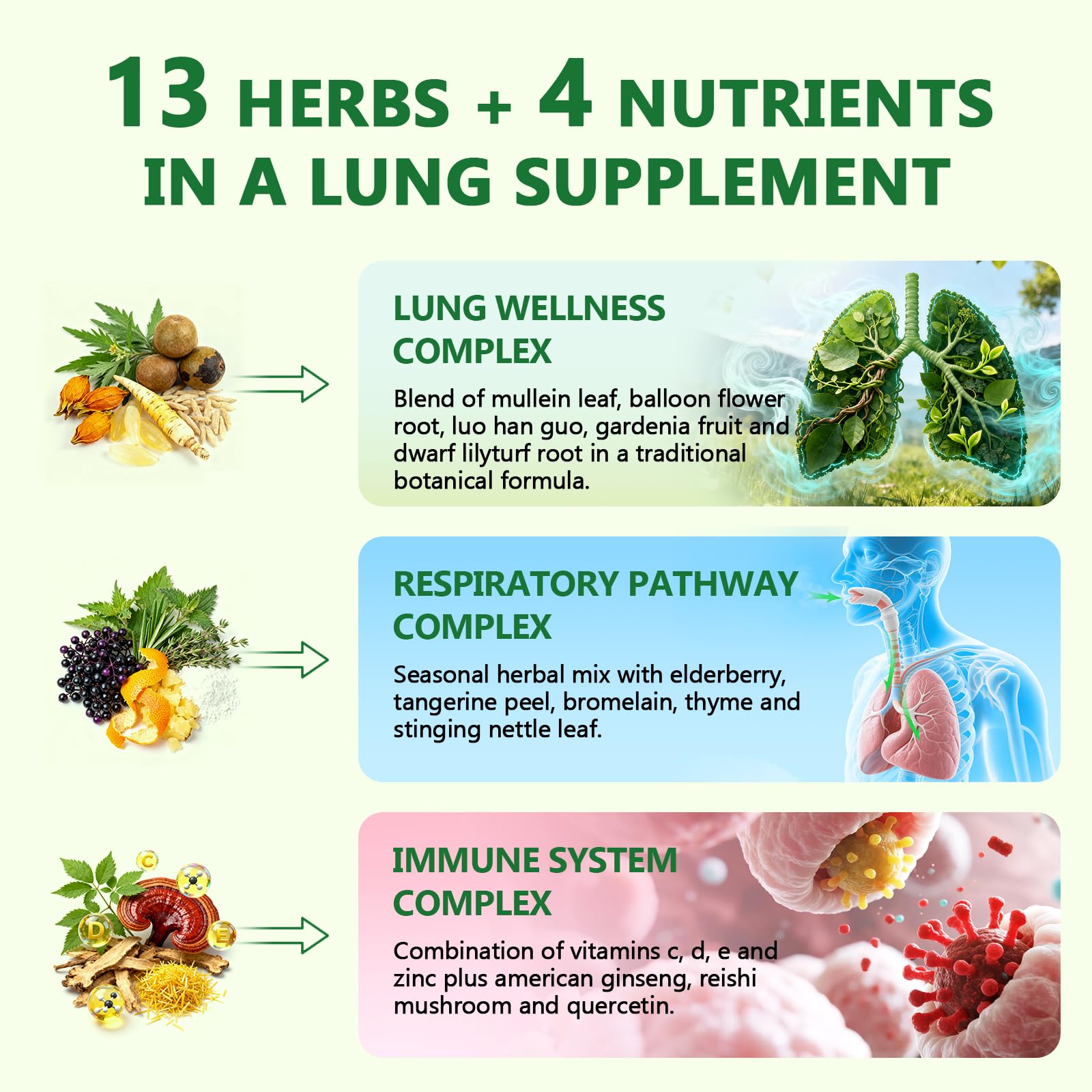 Liposomal Lung Cleansemax Supplement – Mullein Leaf & Elderberry, Quercetin + 13 Herbs & Vitamins | 120 Capsules