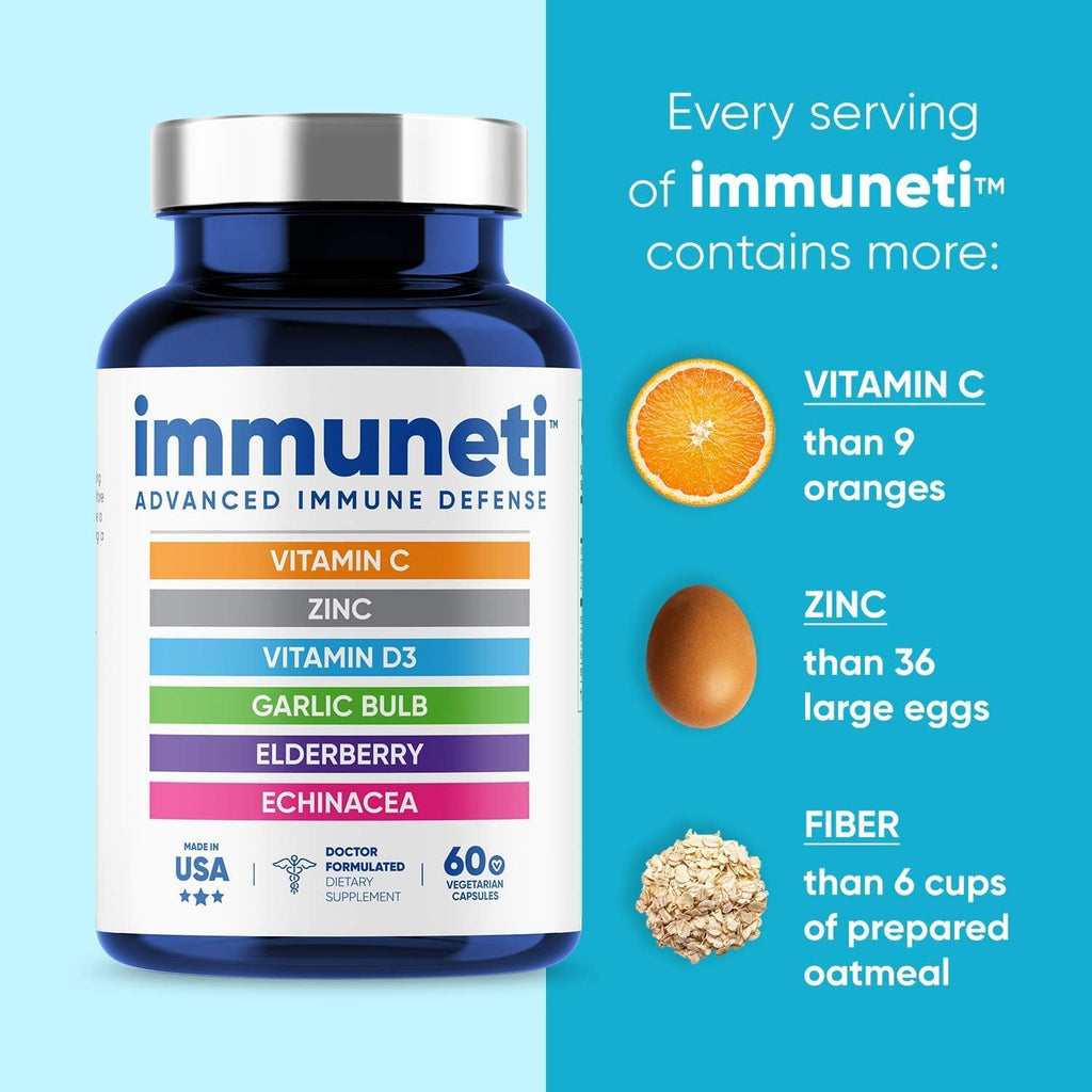 Advanced Immune Support 6-in-1 Pack (2) – Doctor-Formulated, Made in USA