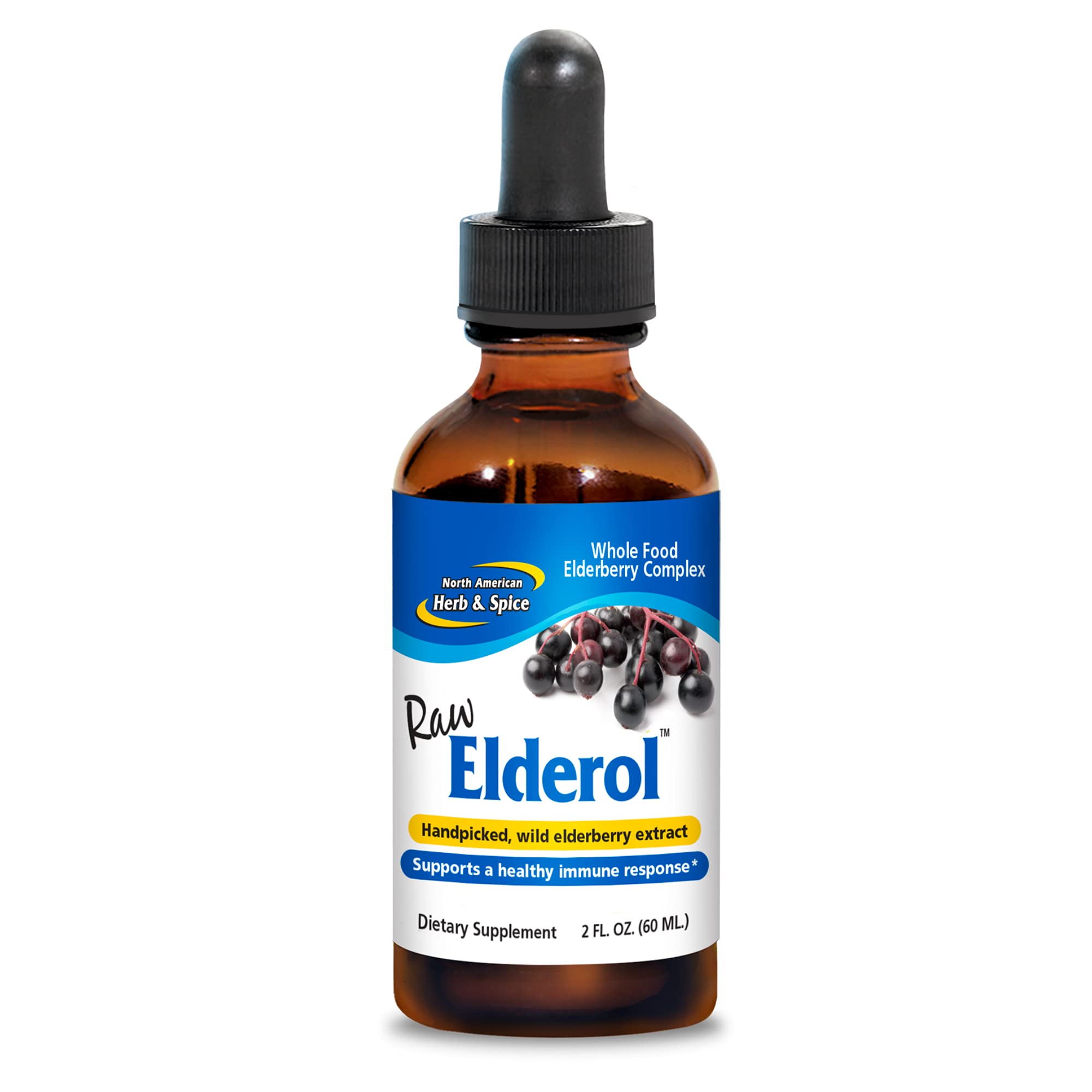 Elderol Mineral Supplement 2 oz – North American Herb & Spice Elderberry Extract