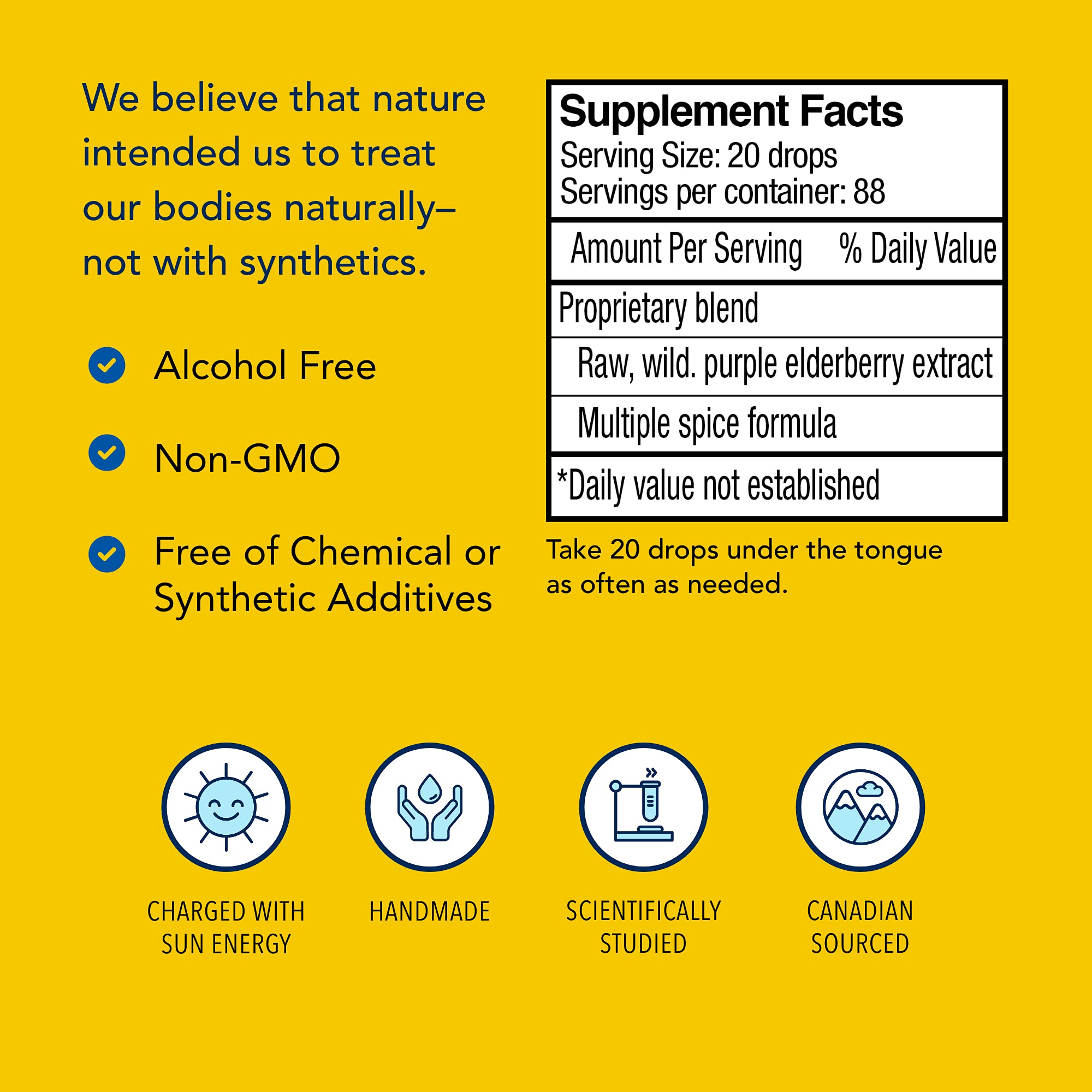 Elderol Mineral Supplement 2 oz – North American Herb & Spice Elderberry Extract