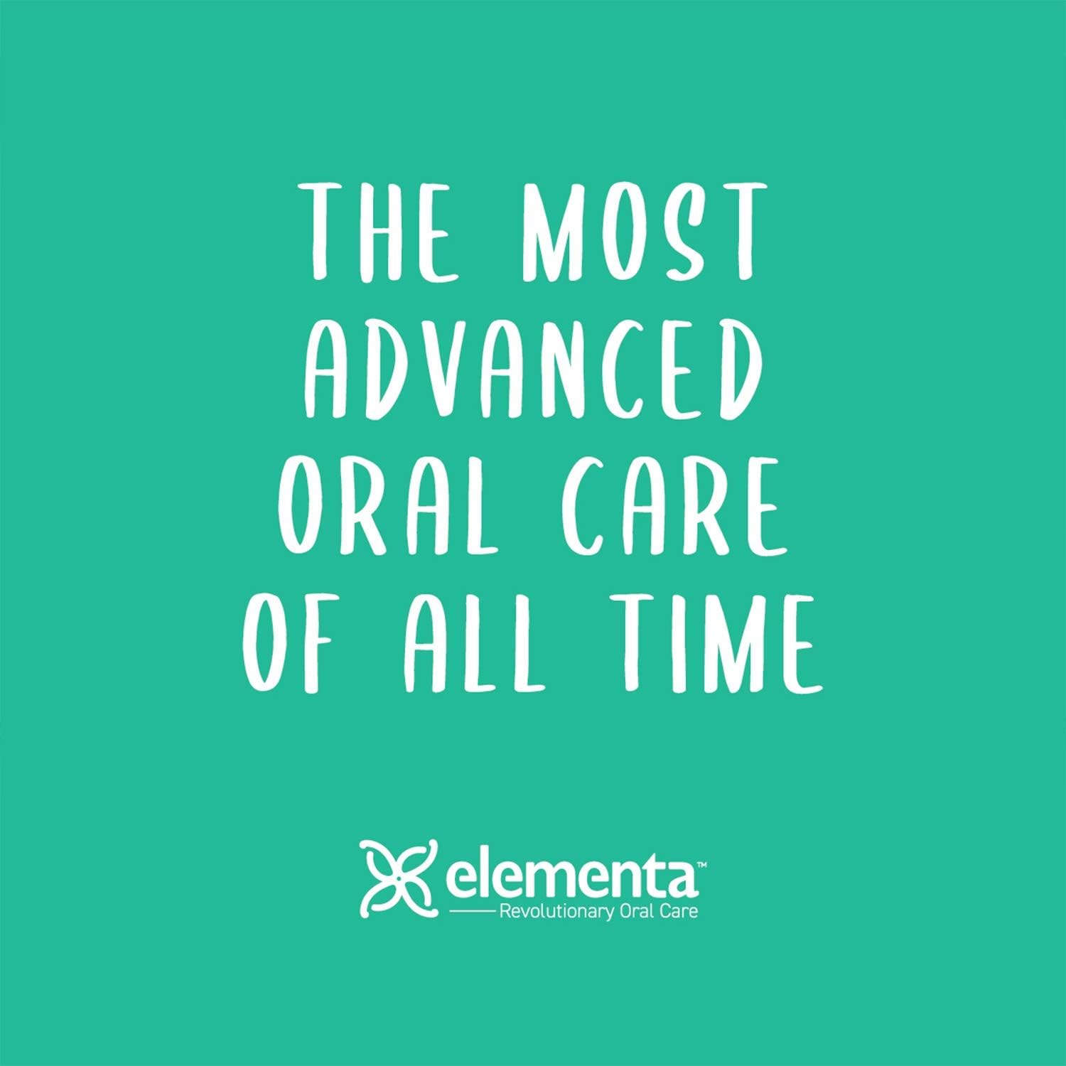 Elementa Silver Nano Silver Xylitol Mouth Wash Refill Pack - 40 oz | Dentist Formulated, Alcohol & Fluoride Free | Winter Mint