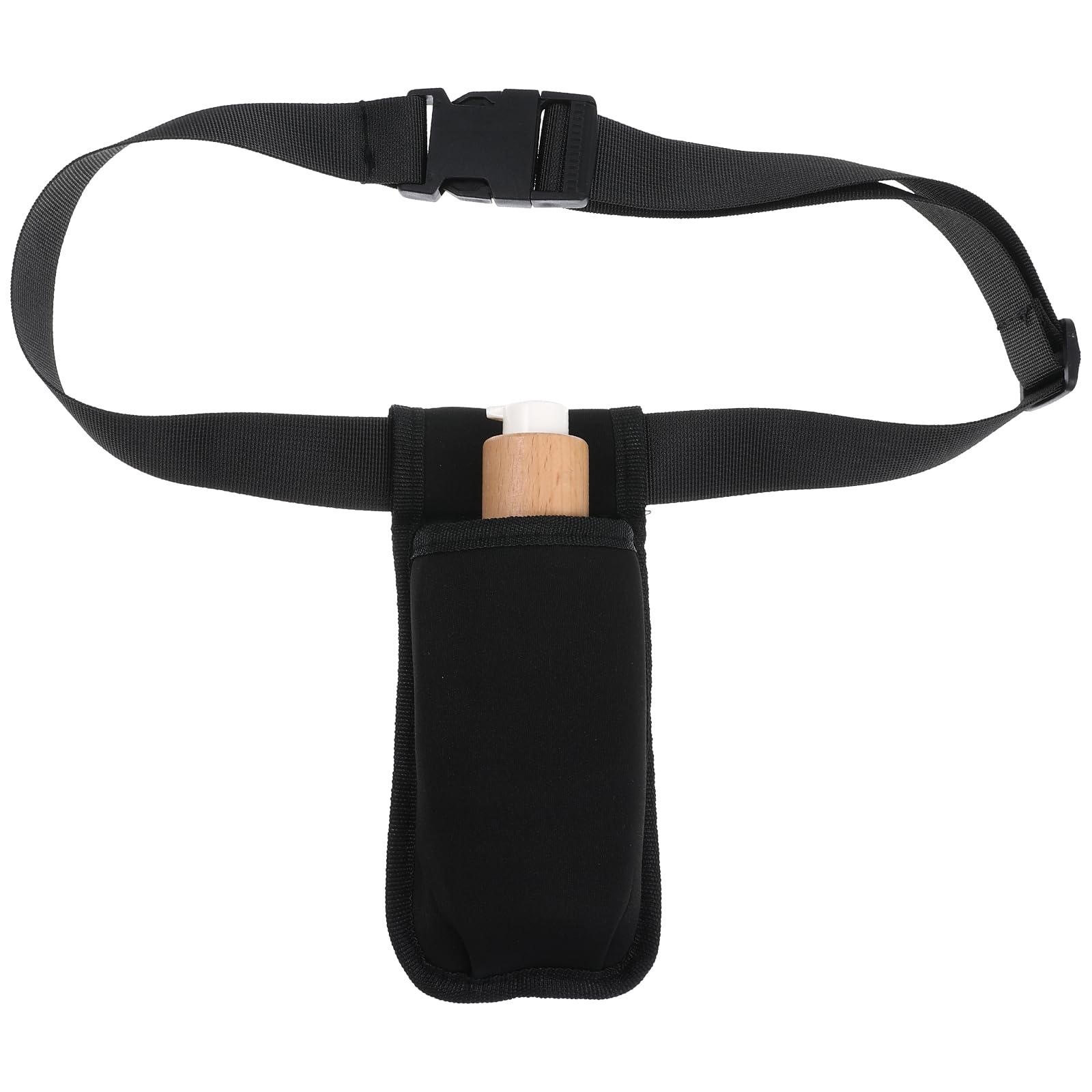 ElevateTech Massage Bottle Bag Waist Holder – Adjustable Neoprene Pouch for Oils & Lotions