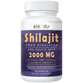 Elikadur 2000 MG Shilajit Supplement – 60 Capsules, 60% Fulvic Acid, 85+ Minerals