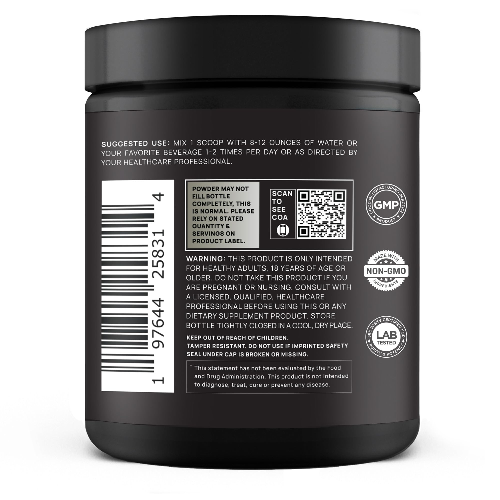 ELMNT Super Multi Collagen Burn for Women – Premium Collagen Peptides with Probiotics (Unflavored)