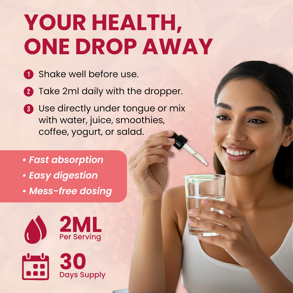 ElviPure Soursop Bitters Drops – Organic Graviola Extract, Immune Support