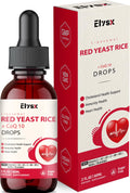 Elysx Liposomal Red Yeast Rice Drops with CoQ10 | Cholesterol Support, Immune & Heart Health