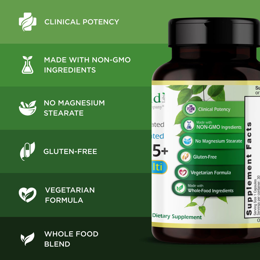 EMERALD LABS Men's 45+ 1-Daily Multi – Saw Palmetto, Lycopene & More | Heart, Bone & Immune Support