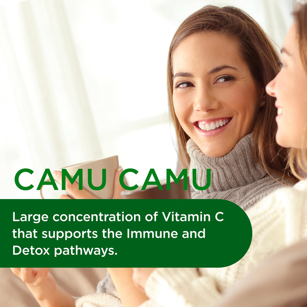 Emerald Labs Camu Camu - Plant-Sourced Vitamin C, Bioflavonoids & B Vitamins | Gluten-Free, Vegan - 60 Vegetable Capsules