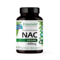 Emerald Labs NAC 600mg – N-Acetyl-L-Cysteine, Vegan Detox Support, 60 Capsules