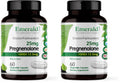 EMERALD LABS Pregnenolone 50mg + DHEA 25mg – 60 Veg Caps (Pack of 2) – Gluten-Free