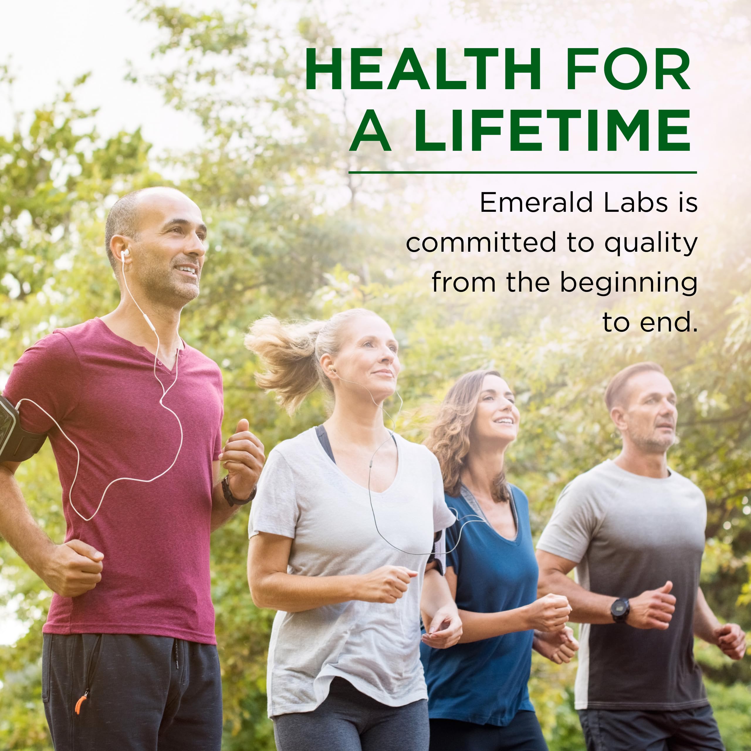 Emerald Labs Women's 45+ Clinical Multi – Gluten-Free & Vegetarian (120 VCaps)