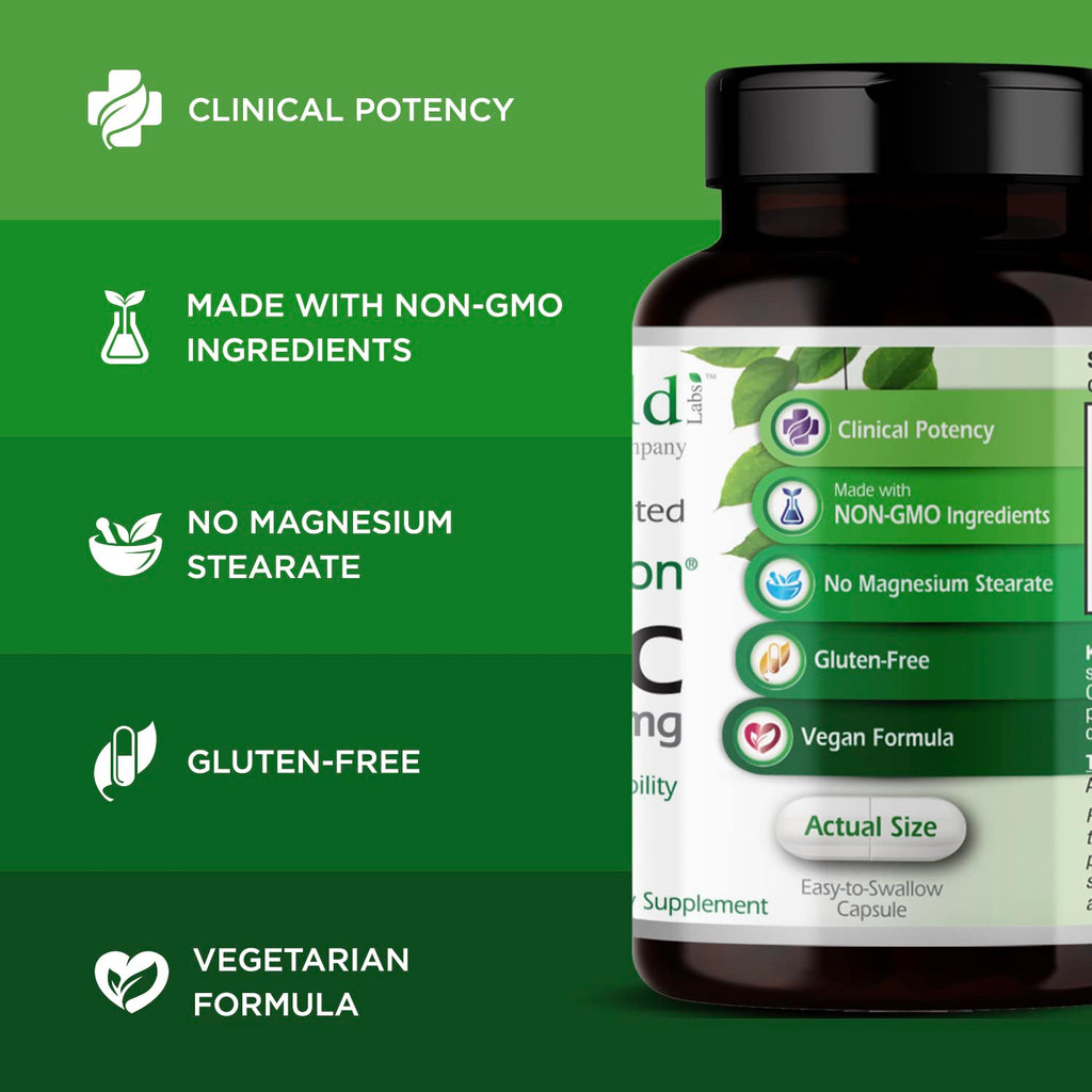 Emerald Labs Zinc 25mg – Immune & Digestive Support, Zinc Bisglycinate | Vegan & Gluten-Free | 90 Veg Capsules (Pack of 2)