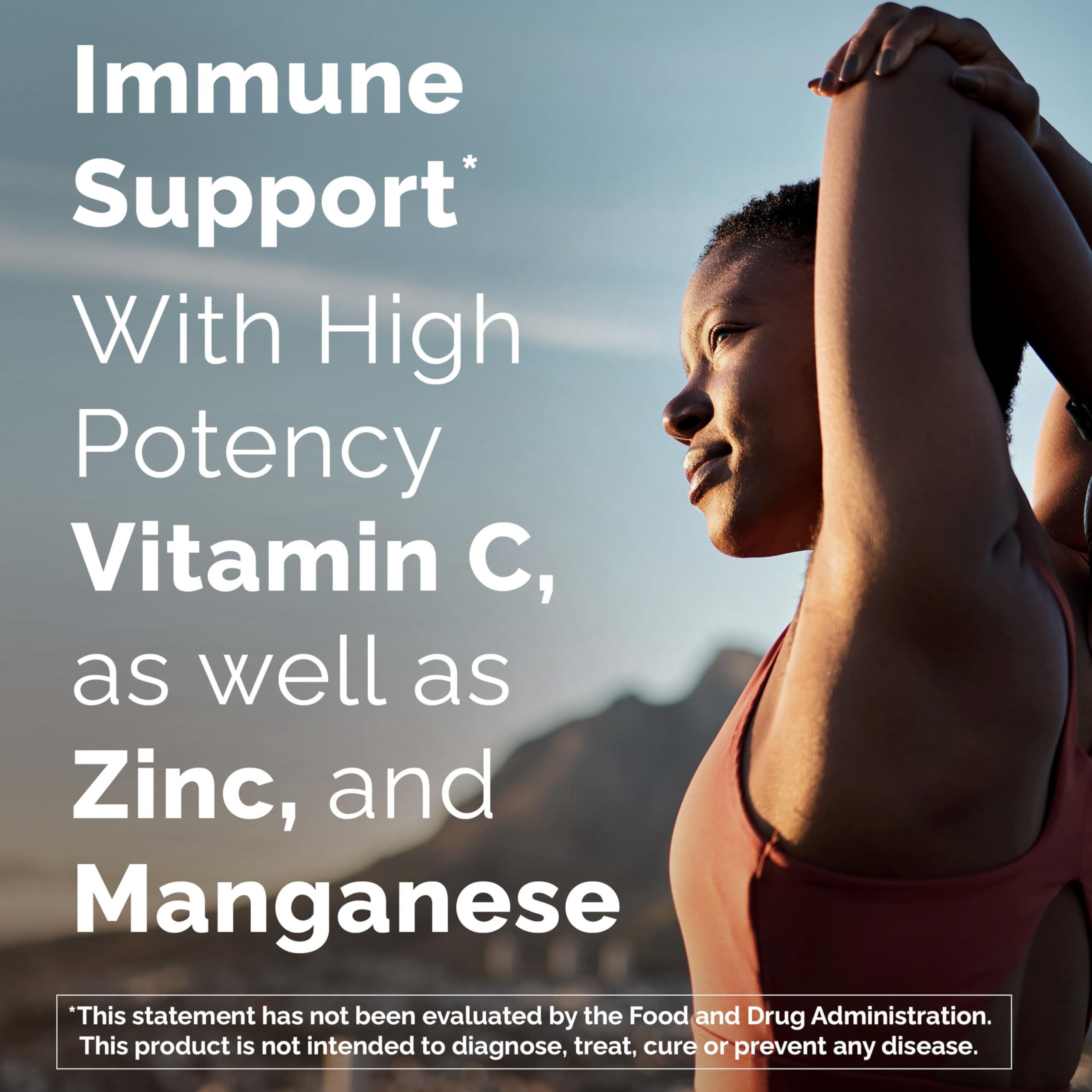 Emergen-C 1000mg Vitamin C Powder – Immune Support, Orange Flavor, 60 Count