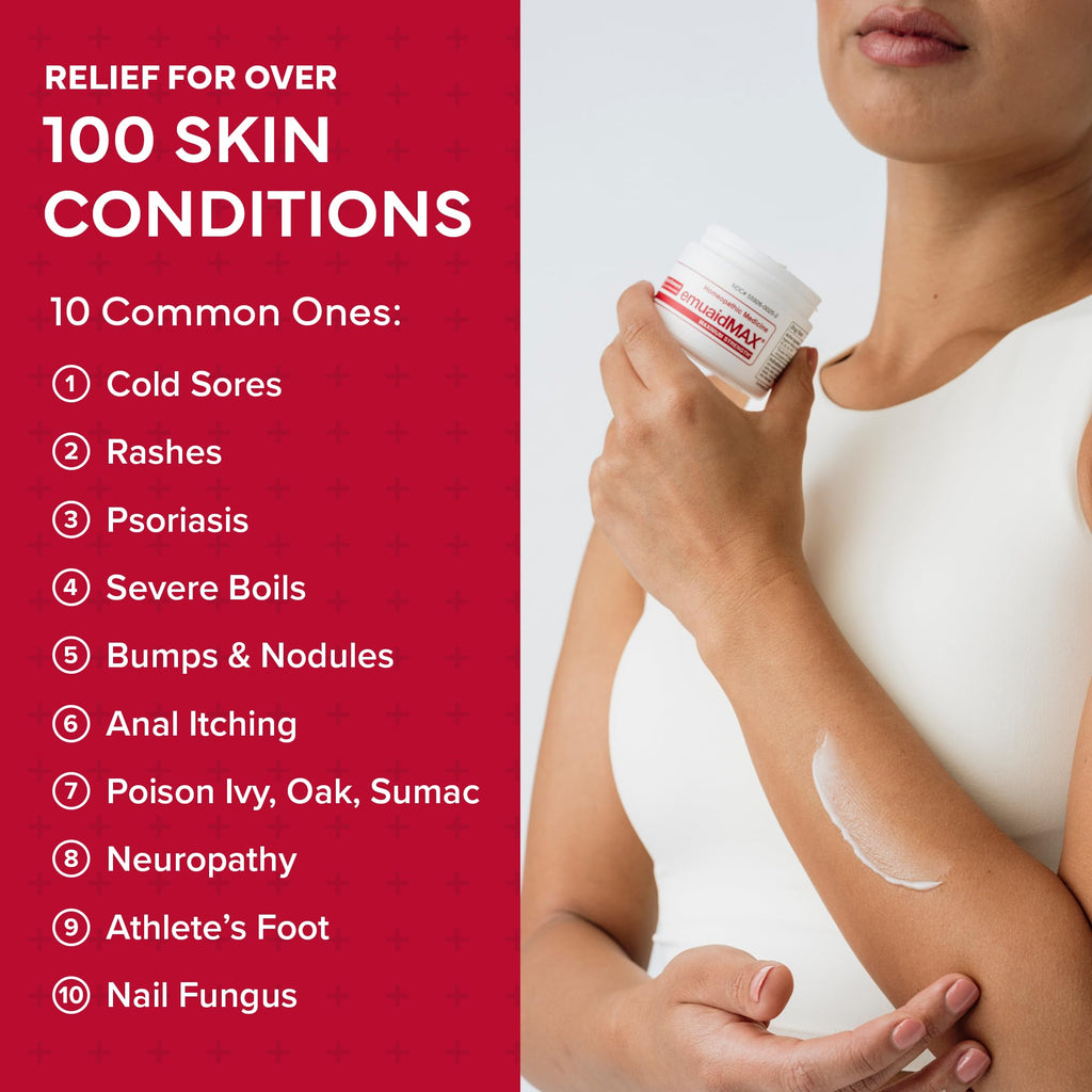 EMUAIDMAX Eczema Ointment - Maximum-Strength, Non-Steroidal Relief for Eczema, Psoriasis & Irritated Skin (16 oz) | emuaid