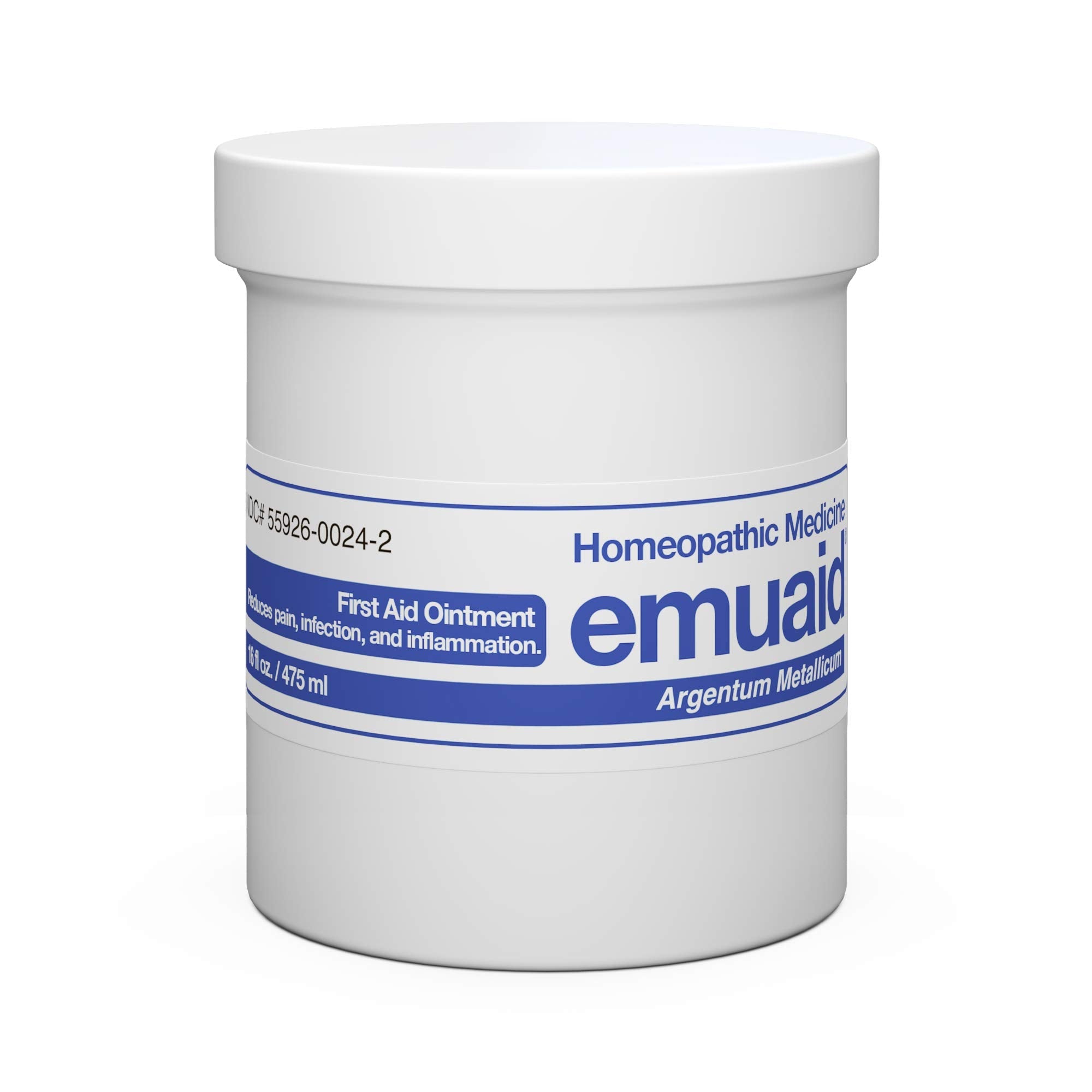 emuaid Ointment for Eczema & Psoriasis Relief – 16oz, Steroid-Free, Chemical-Free