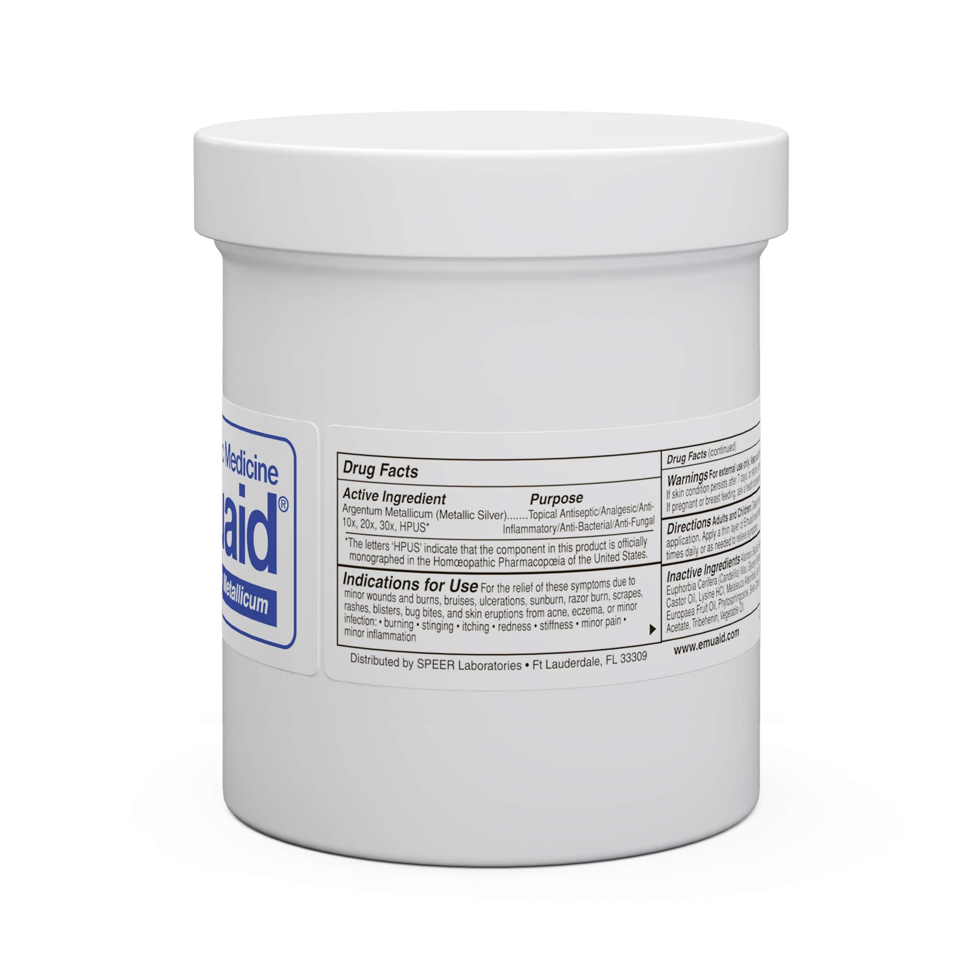 EMUAID Ointment 16oz — Steroid-Free Skin Care for Eczema, Psoriasis, and Dermatitis