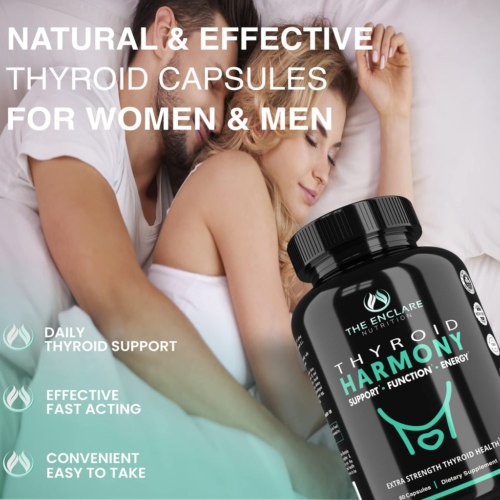 The Enclare Nutrition Thyroid Support with Iodine – Balance Hormones, Energy & Focus