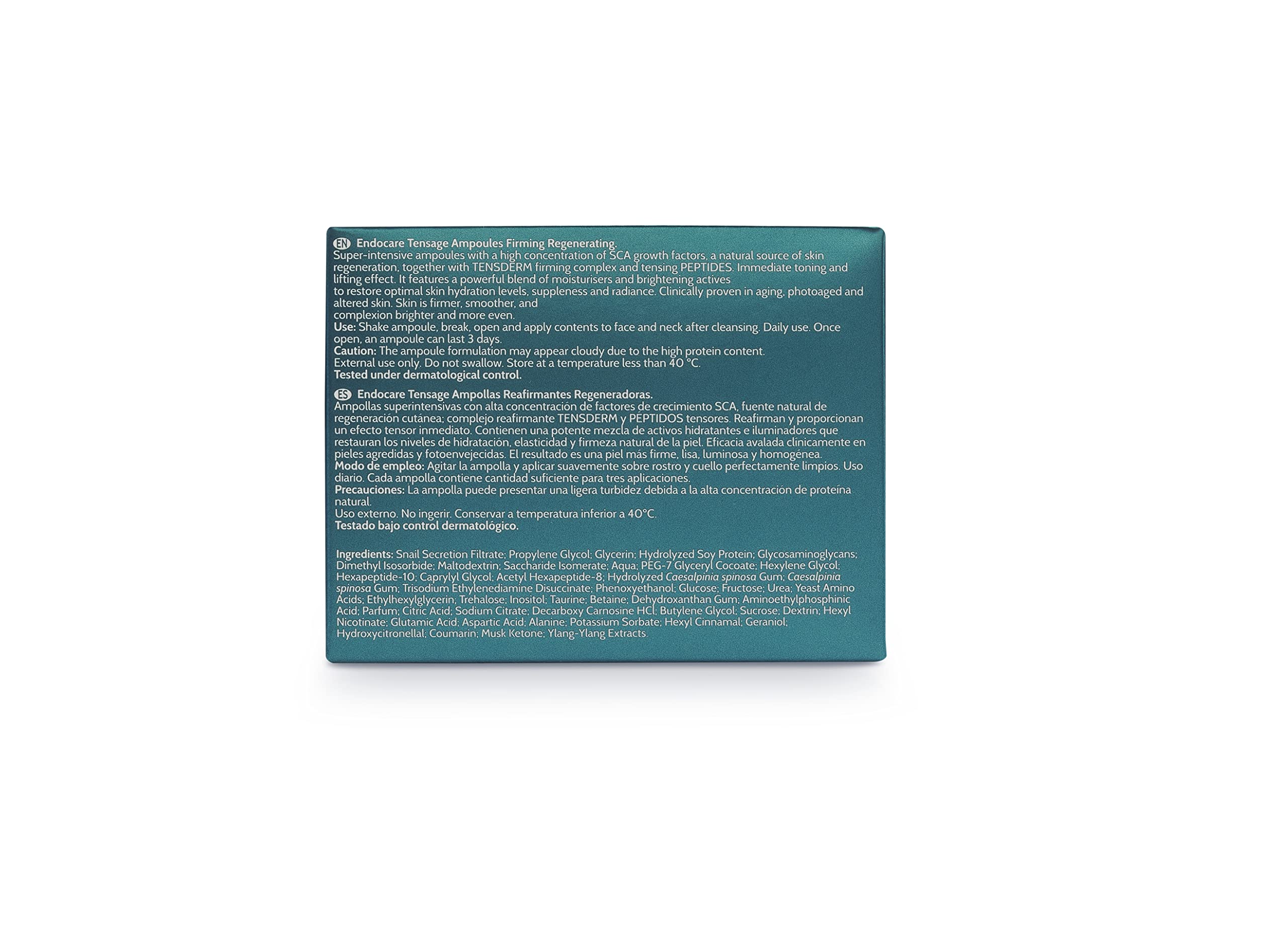 Endocare Tensage Concentrate SCA 50, 10 x 2 ml