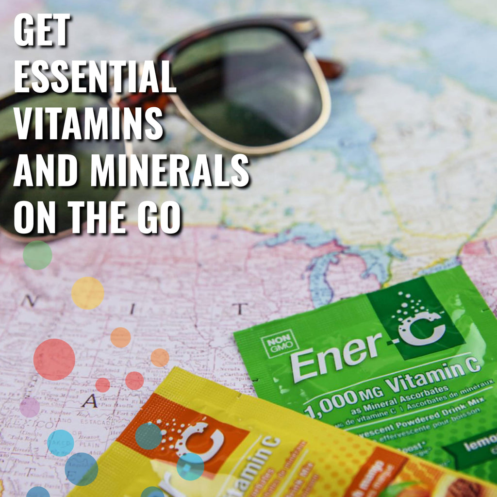 Ener-C Multivitamin Drink Mix Packets – Hydration, Immune Support, Lemon Lime, 60 Count