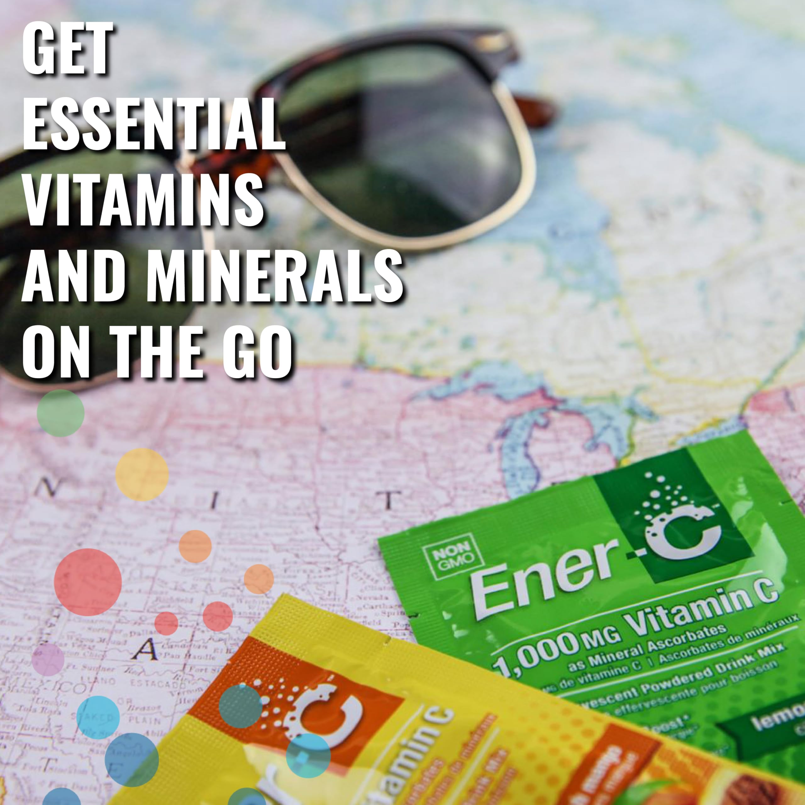 Ener-C Multivitamin Drink Mix – Immune Support Vitamin Packets (Lemon Lime) – 30 Count