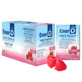 Ener-D Sugar Free Multivitamin Drink Mix with Vitamin D3 - Raspberry, 24 Count