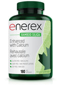 ENEREX Bamboo Silica with Calcium Citrate – 180 Veggie Caps | Bone & Dental Health