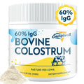 Energetic Bovine Colostrum Supplement Powder – 60% IgG, 3000 mg, 50 Servings, Unflavored – Gut & Immune Support