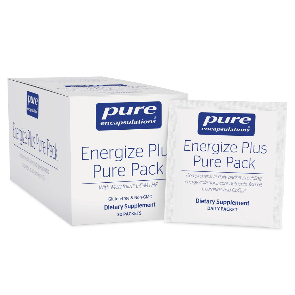 Pure Encapsulations Energize Plus Pure Pack – Energy & Metabolism Support (30 Packets)