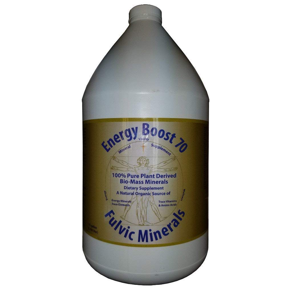 Energy Boost 70 Fulvic Minerals - 1 Gallon