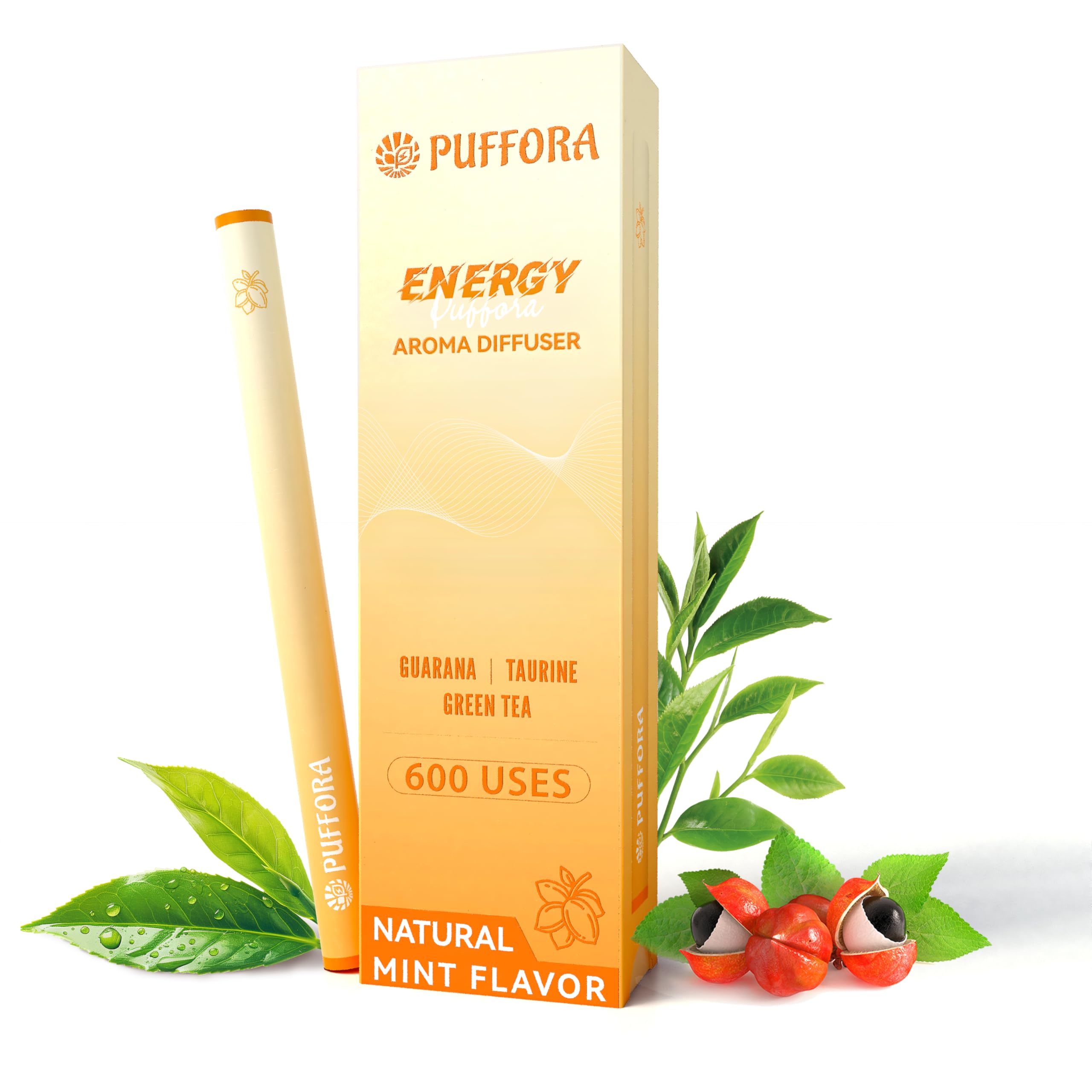Energy Diffuser Pen – Guarana, Green Tea & Taurine for Focus & Energy
