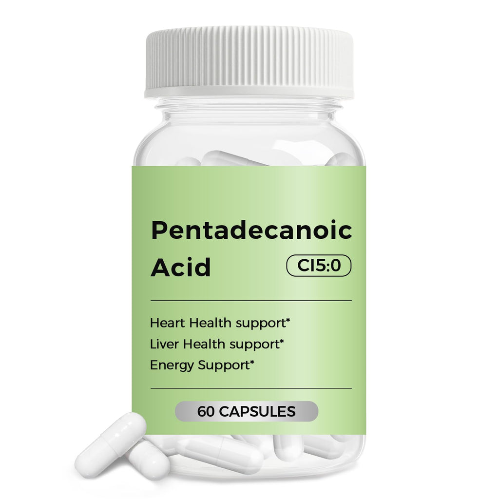 Engtozl C15:0 Pentadecanoic Acid Supplement, 60 Caps